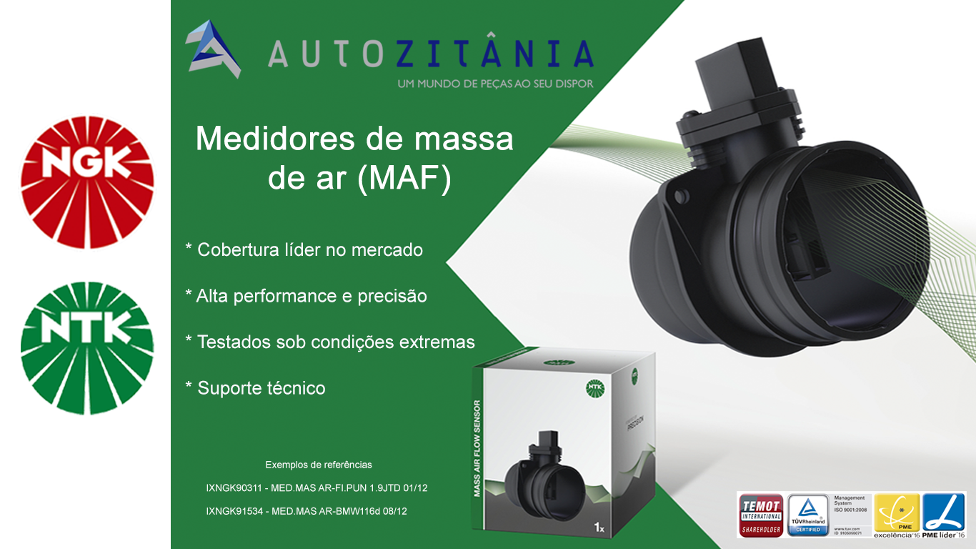 MEDIDORES DE MASSA DE AR NGK