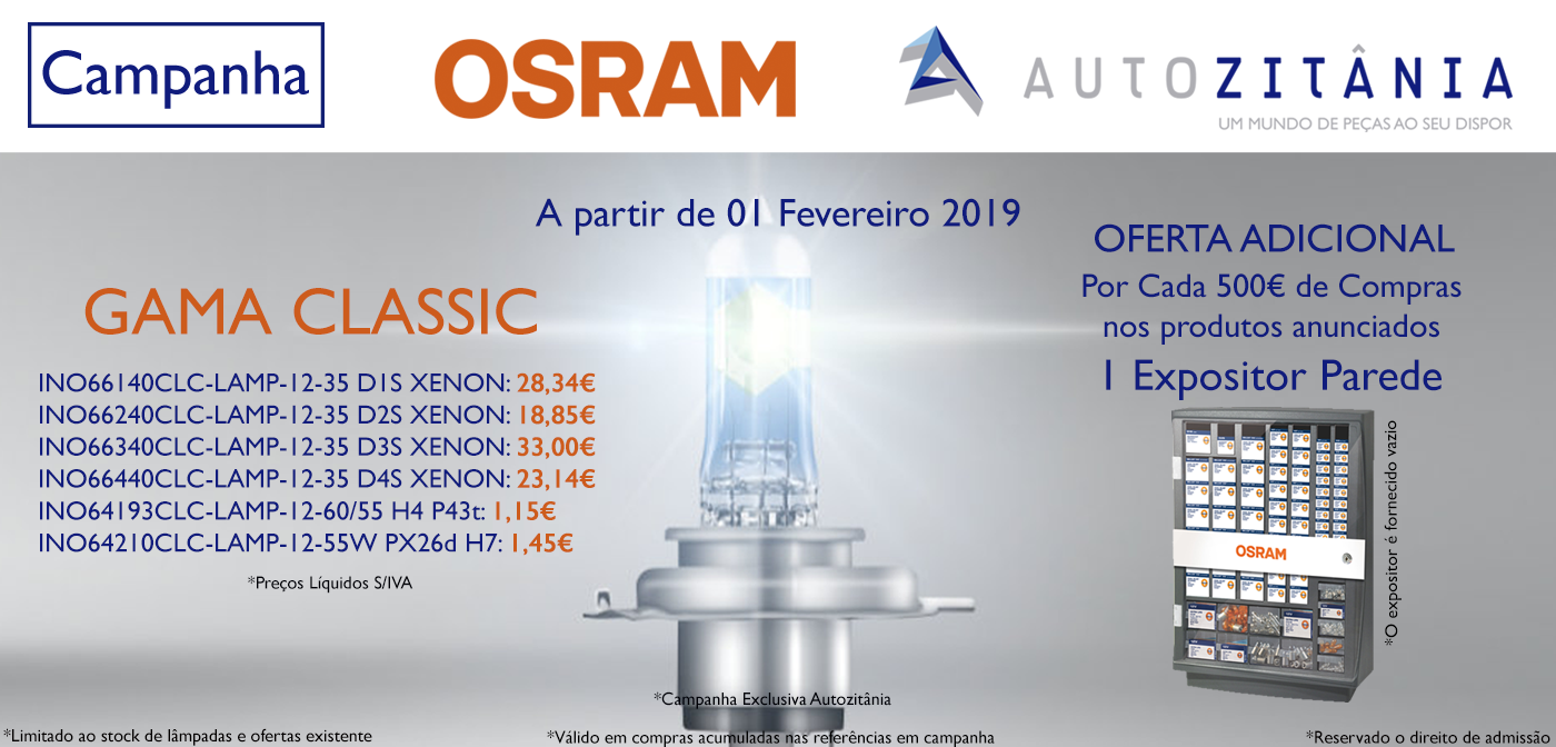 Campanha Osram Classic