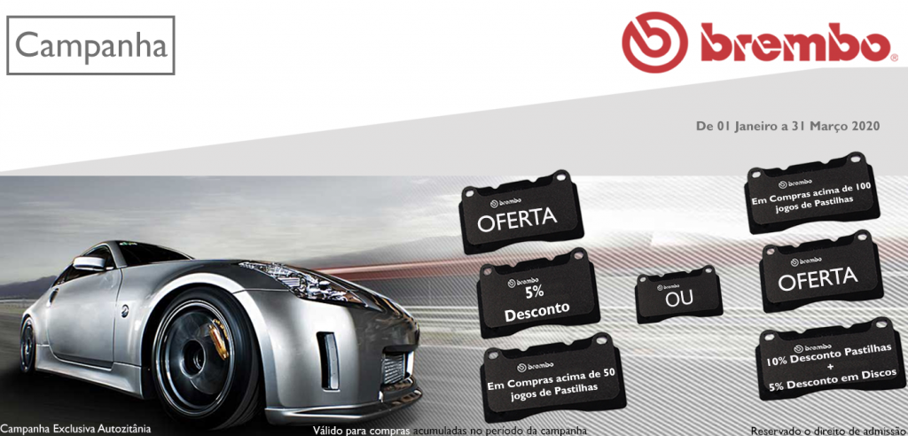 Campanha Descontos Brembo