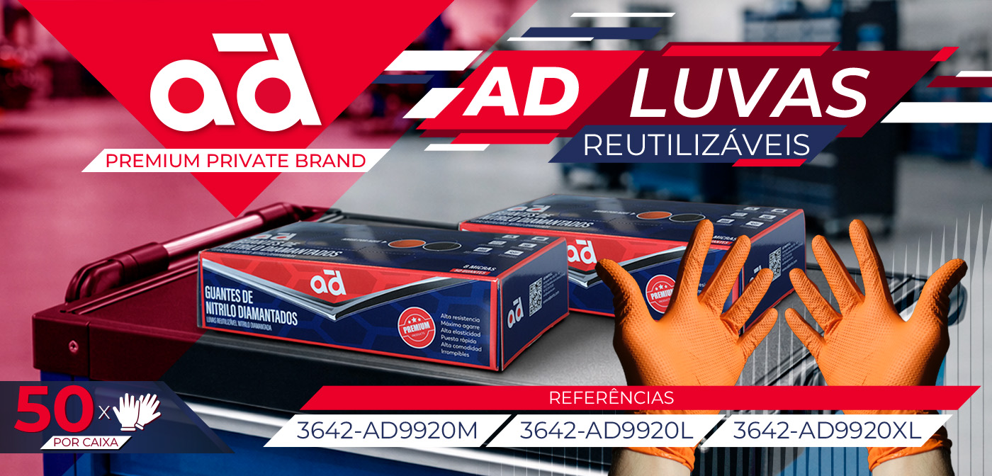 luvas reutilizaveis ad