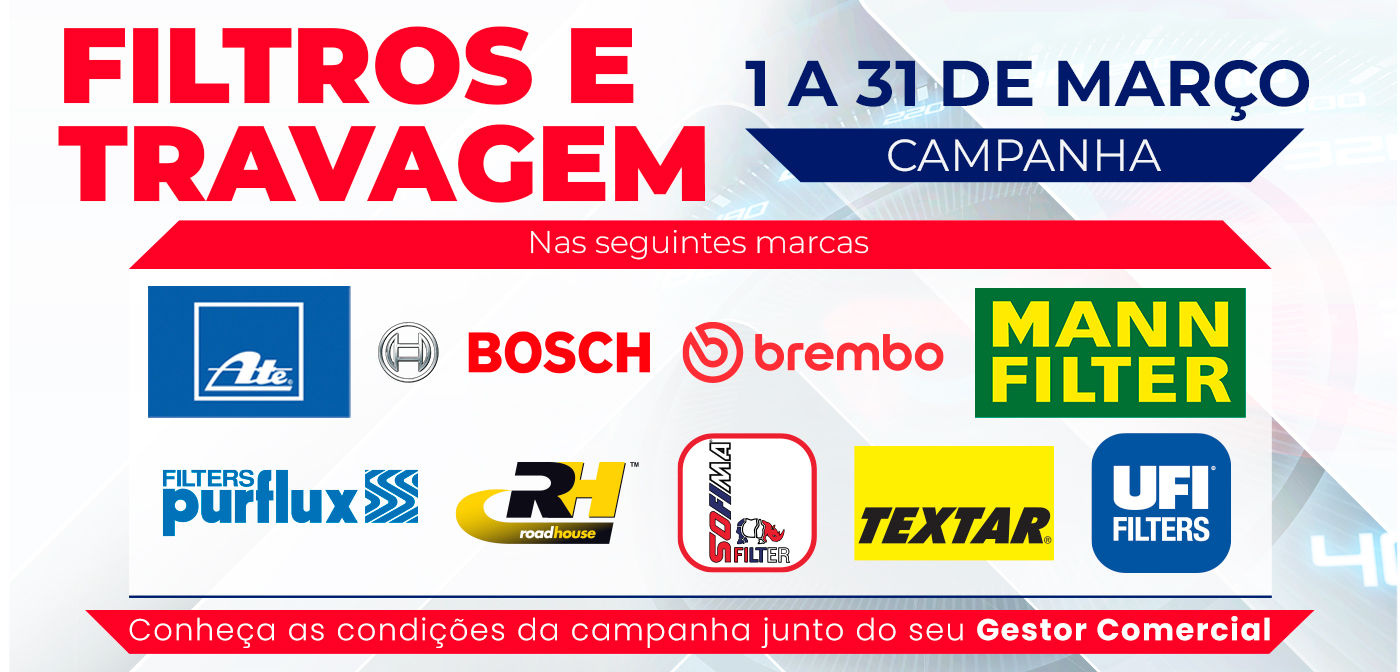 campanha filtros e travagem